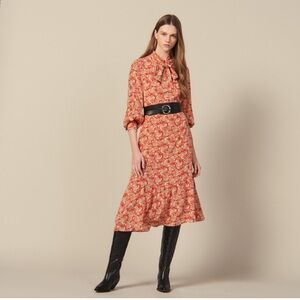 Sandro Midi Dress